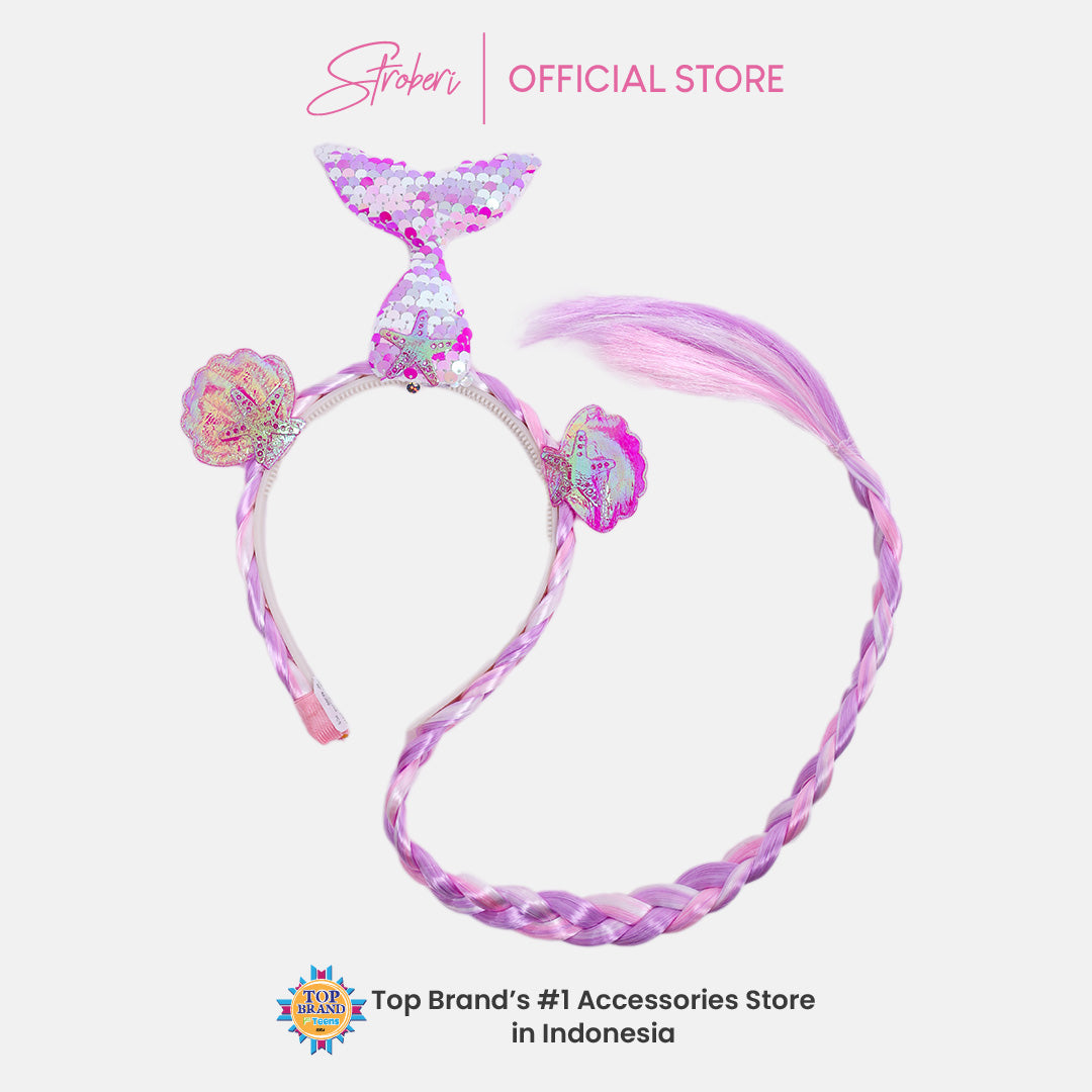 Stroberi Braid Crown Headband