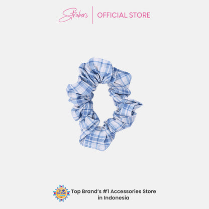 Stroberi Mini Scrunchie Motif -1 Hair Tie