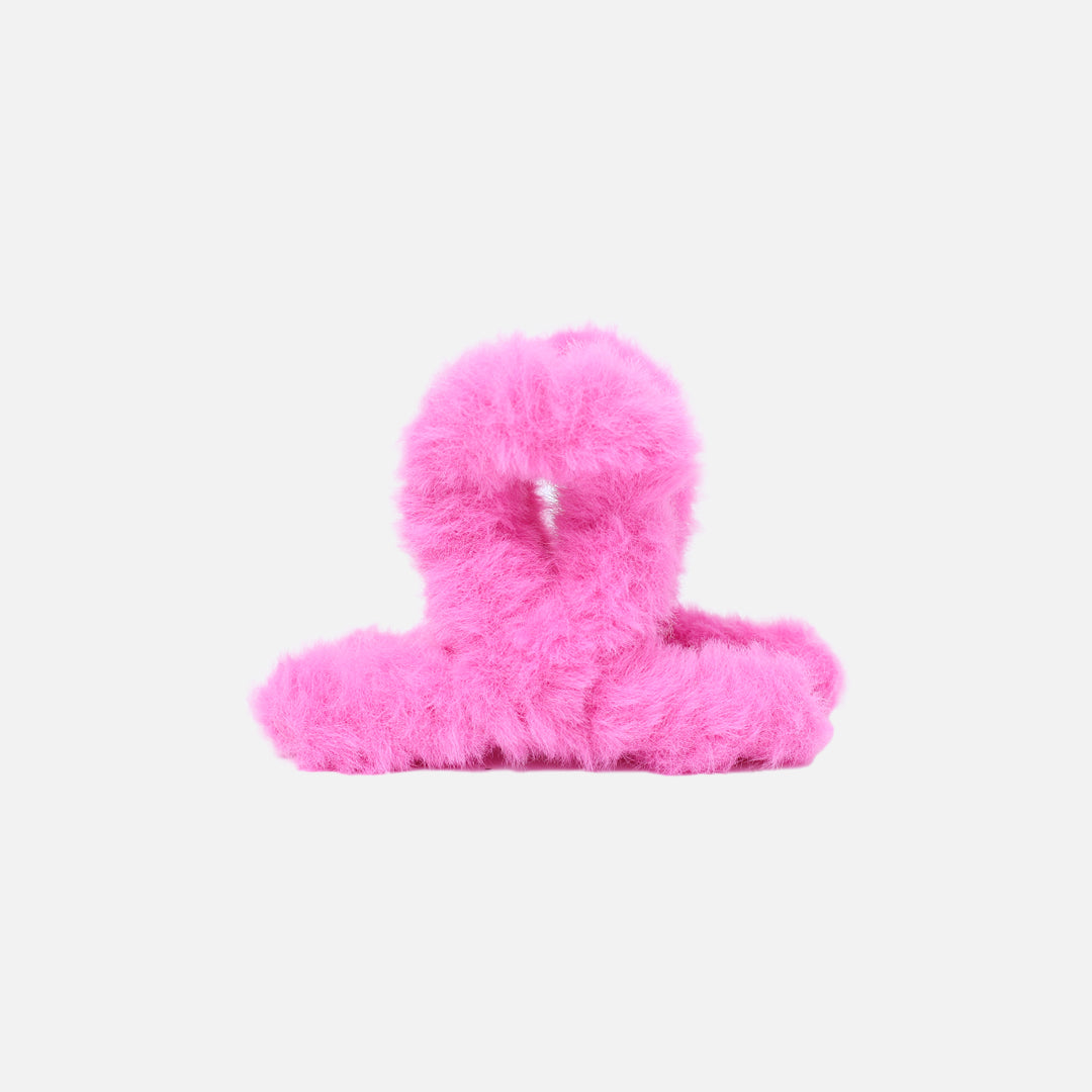 Stroberi Fur Shape Hair Clip