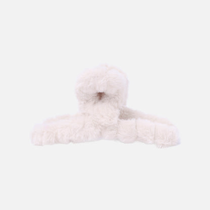 Stroberi Fur Teardrop New Hole Hair Clip