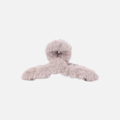 Stroberi Fur Teardrop New Hole Hair Clip