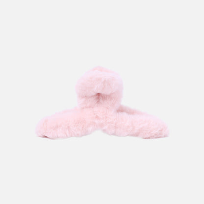 Stroberi Fur Teardrop New Hole Hair Clip