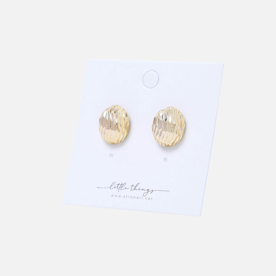 Stroberi Gold Earring Series