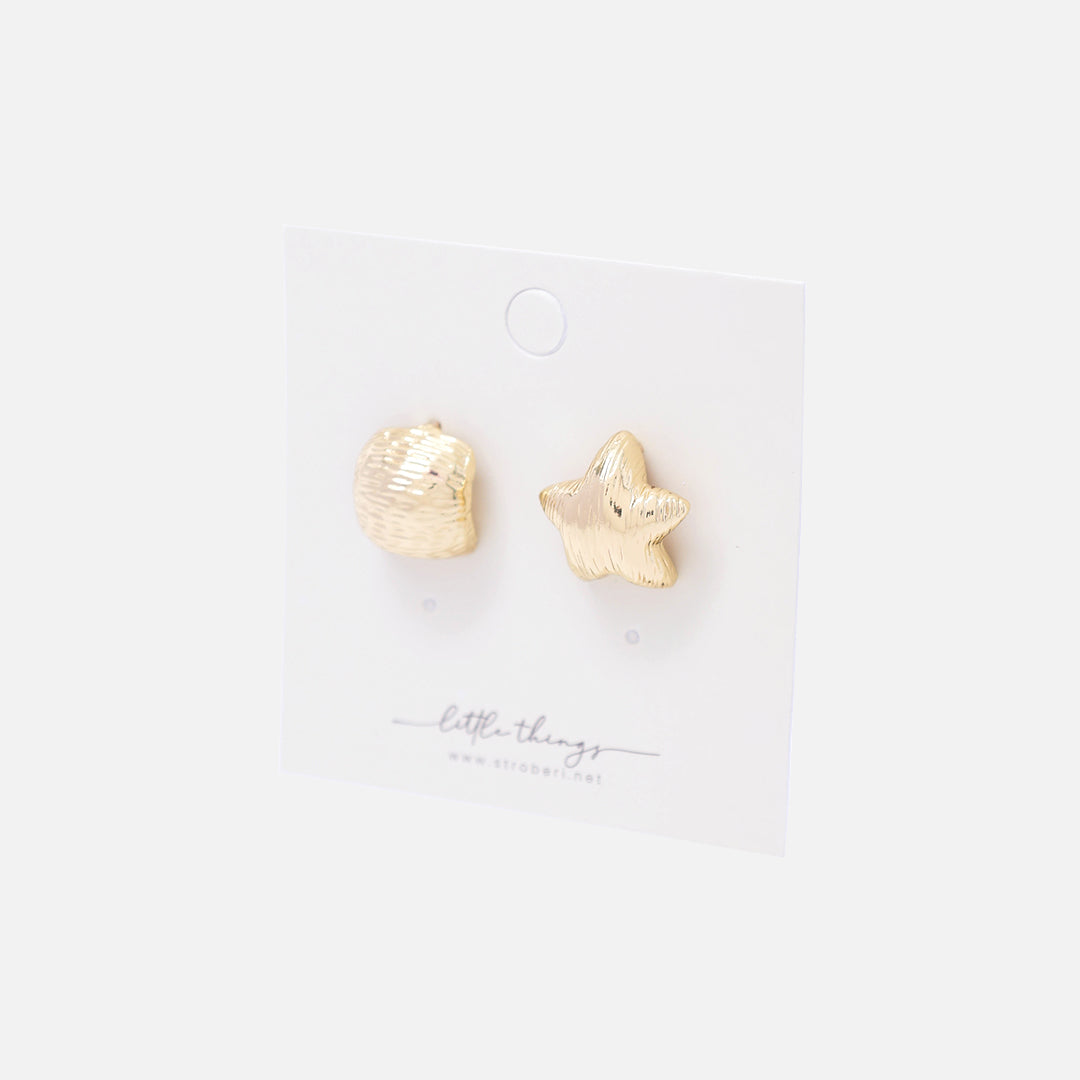 Stroberi Gold Earring Series