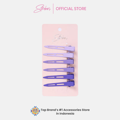Stroberi Taper Color Hair Clip Set