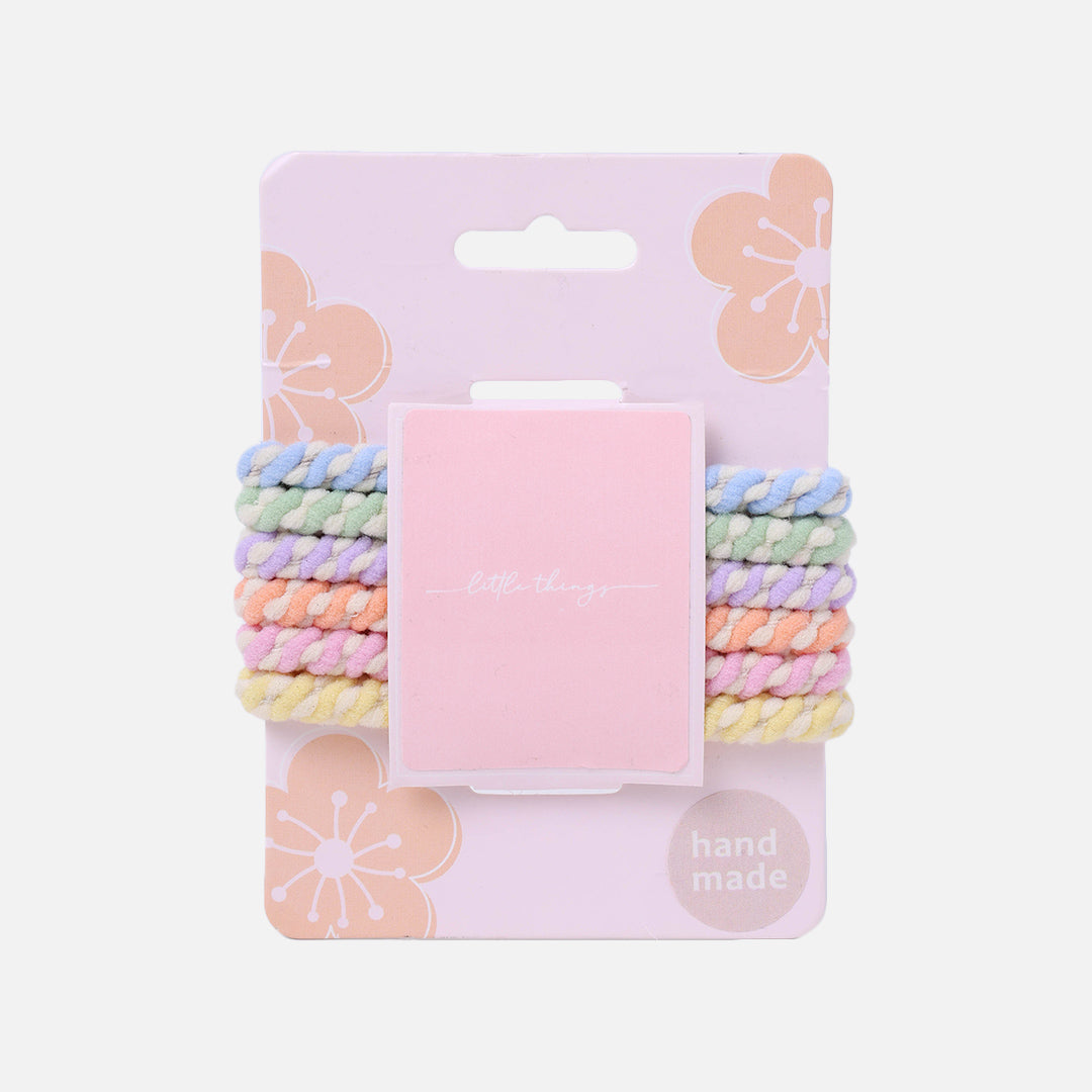 Stroberi Color Motif Hair Tie Set