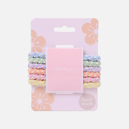 Stroberi Color Motif Hair Tie Set