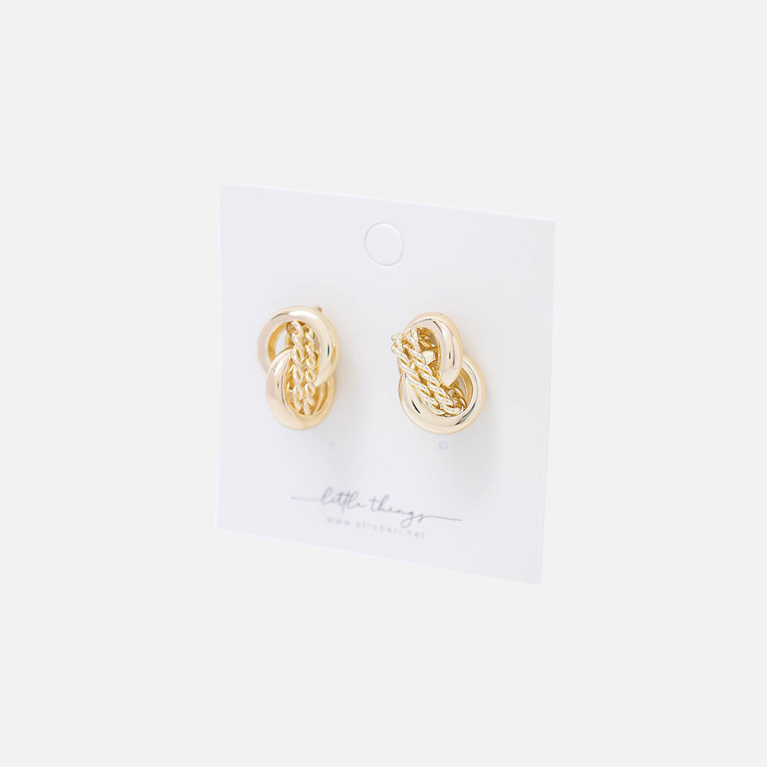 Stroberi Gold Earring Series