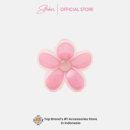 Stroberi Flower Color Hair Clip