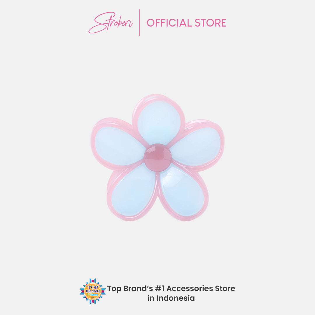 Stroberi Flower Color Hair Clip