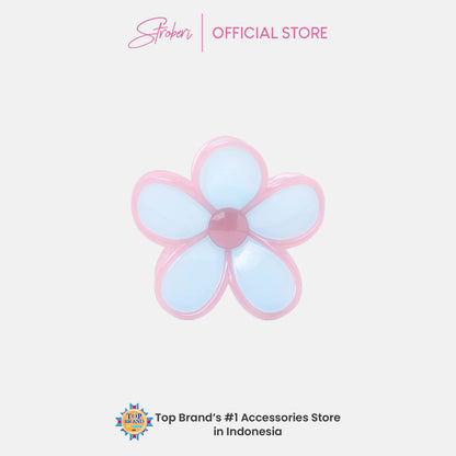 Stroberi Flower Color Hair Clip