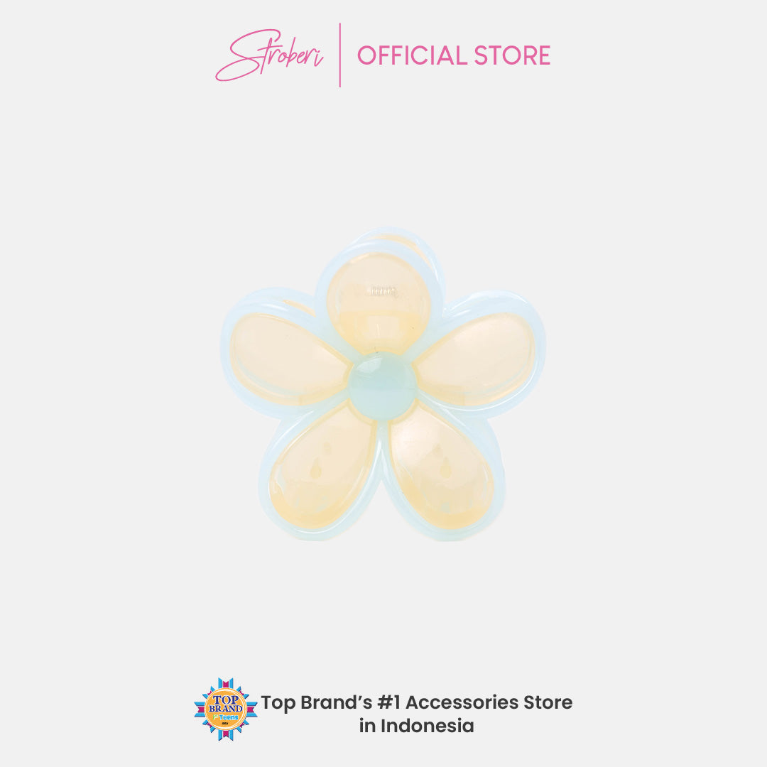 Stroberi Flower Color Hair Clip