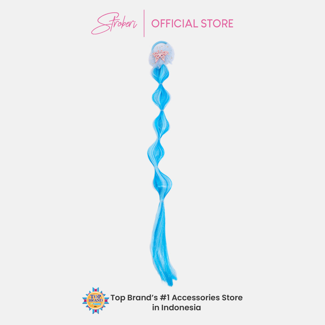 Stroberi Gradation Braid Hair Tie