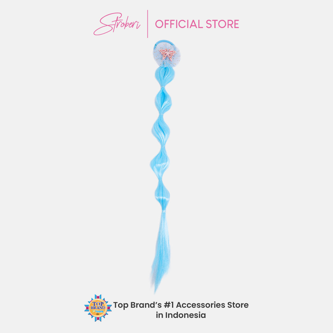 Stroberi Gradation Braid Hair Tie
