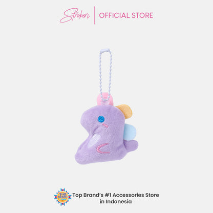 Stroberi Fur Character Keychain