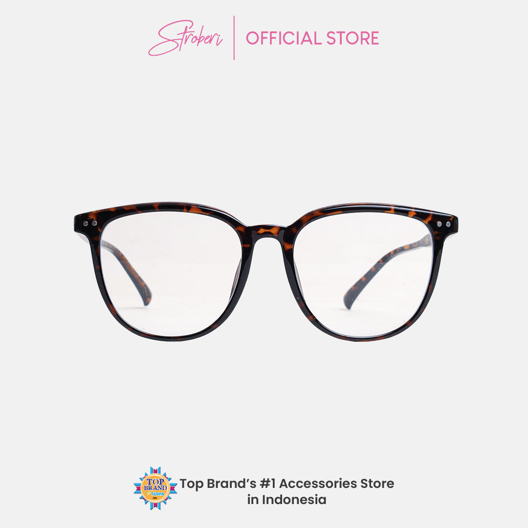 Stroberi Wayfarer Clear Glasses