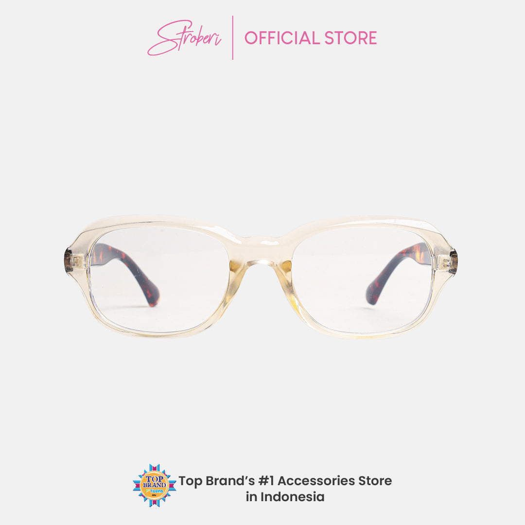 Stroberi Wayfarer Clear Glasses