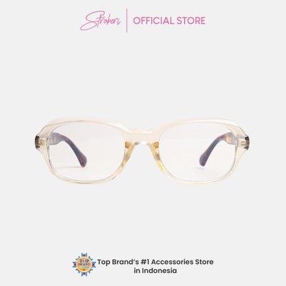 Stroberi Wayfarer Clear Glasses