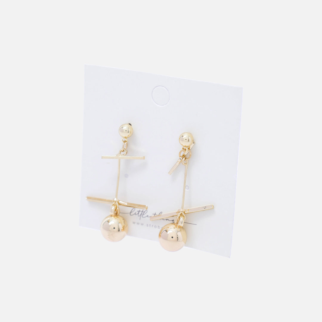 Stroberi Gold Earring Series