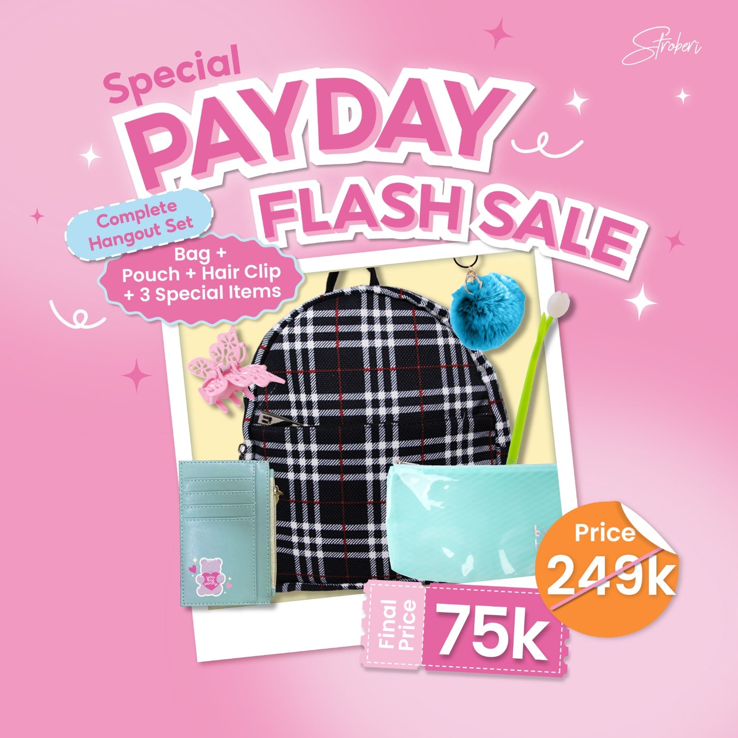 Stroberi Special Payday Sale : Hangout Set
