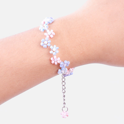 Stroberi Colorful Flower Bracelet Beads