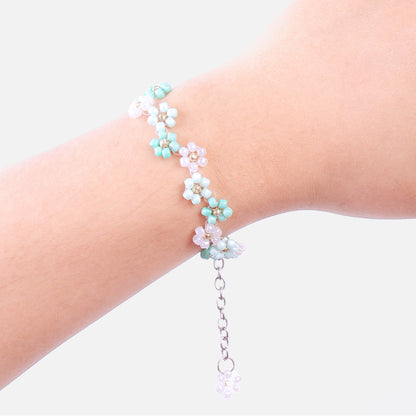Stroberi Colorful Flower Bracelet Beads