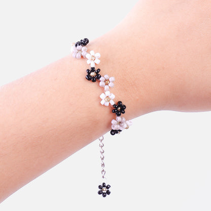 Stroberi Colorful Flower Bracelet Beads