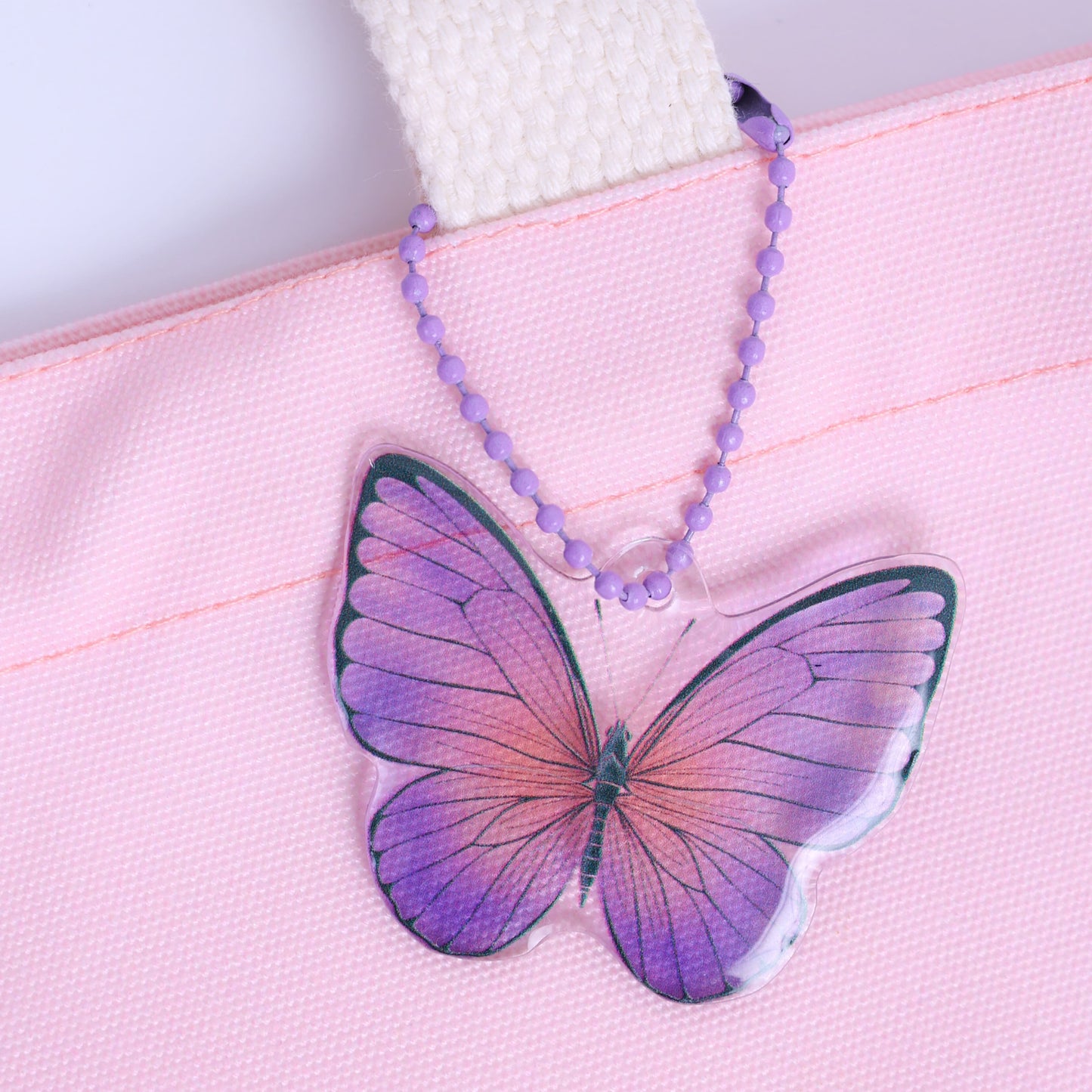 Stroberi Butterfly Series Acrylic Keychain