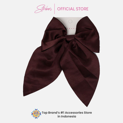 Stroberi New Satin Coquette Hair Clip