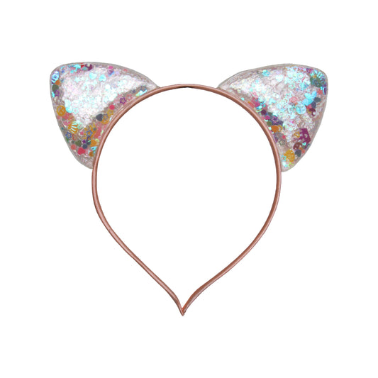 Stroberi Cat Metallic Shaker Headband