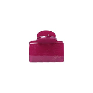 Stroberi Rectangle Glitter Hair Clip