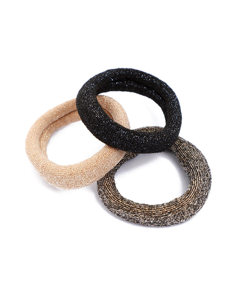 Stroberi Glitter Color Set Hair Ties