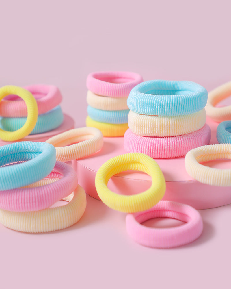 Stroberi Basic Color Set L Hair Ties