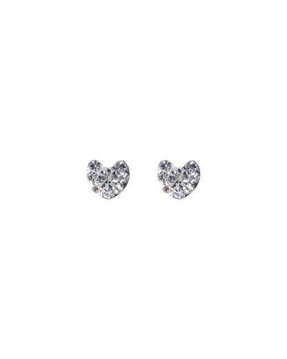 Stroberi Rhinestone Stud Earring- 1