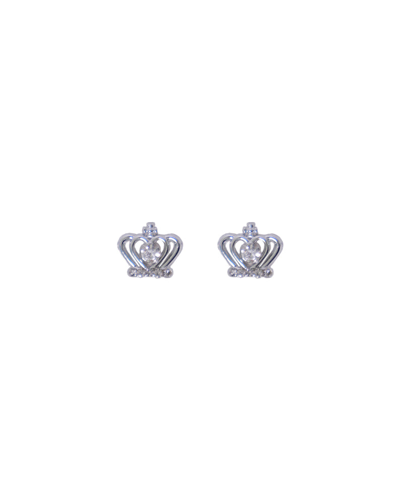 Stroberi Rhinestone Stud Earring- 1