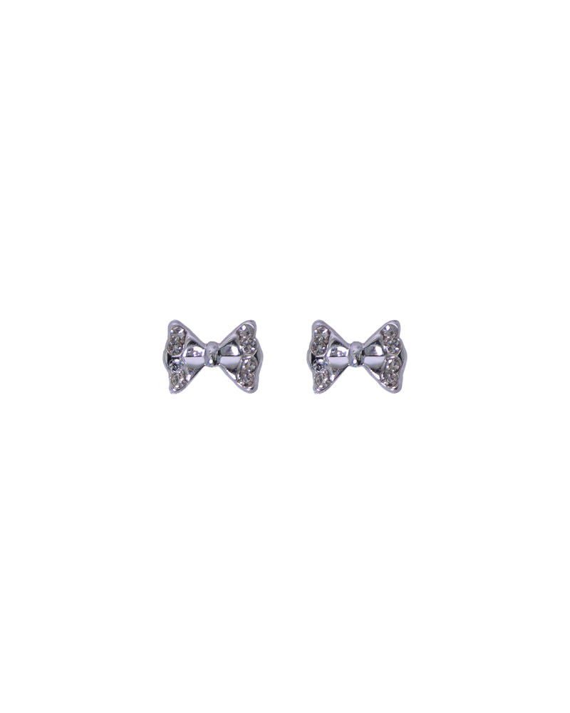 Stroberi Rhinestone Stud Earring- 1