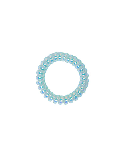 Stroberi Metallic Cable Medium Hair Ties