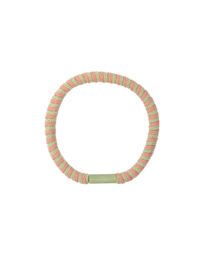 Stroberi Twist Mix Color Hair Ties