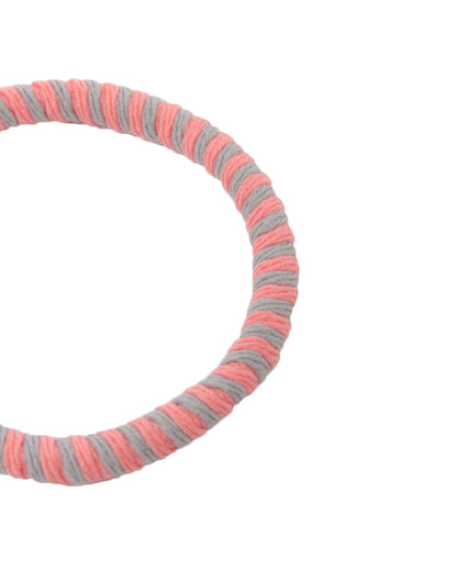 Stroberi Twist Mix Color Hair Ties