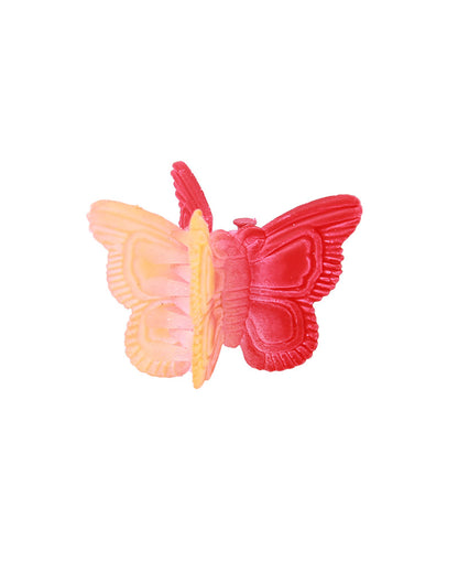 Stroberi Mini Butterfly Rainbow Hair Clip