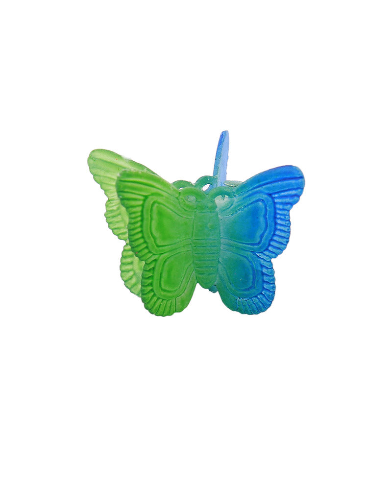 Stroberi Mini Butterfly Rainbow Hair Clip