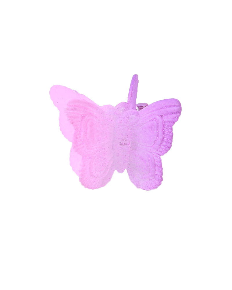 Stroberi Mini Butterfly Rainbow Hair Clip