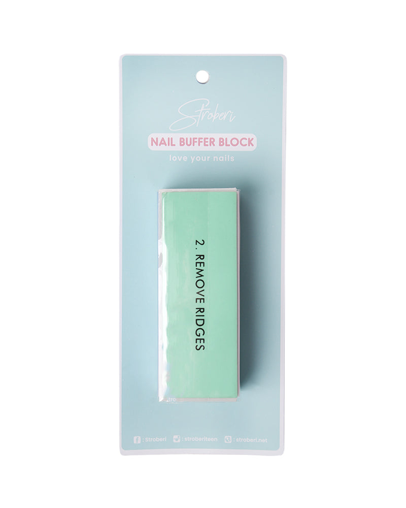 Stroberi Nail Buffer Block
