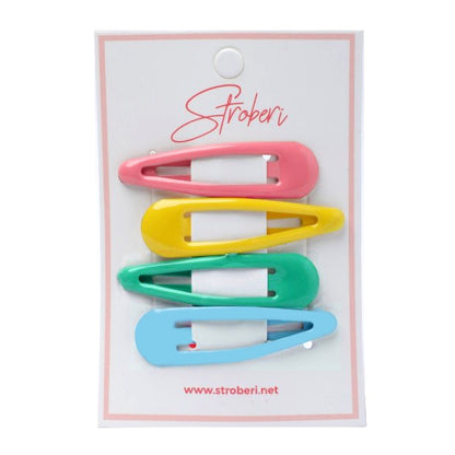 Stroberi Color Set Snap Clip