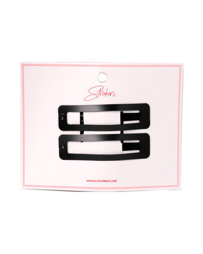 Stroberi Rectangle Thin Snap Clip