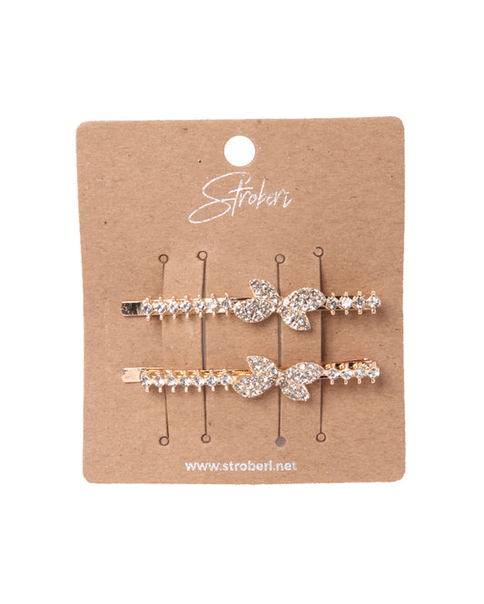 Stroberi Rhinestone Bobby Pin
