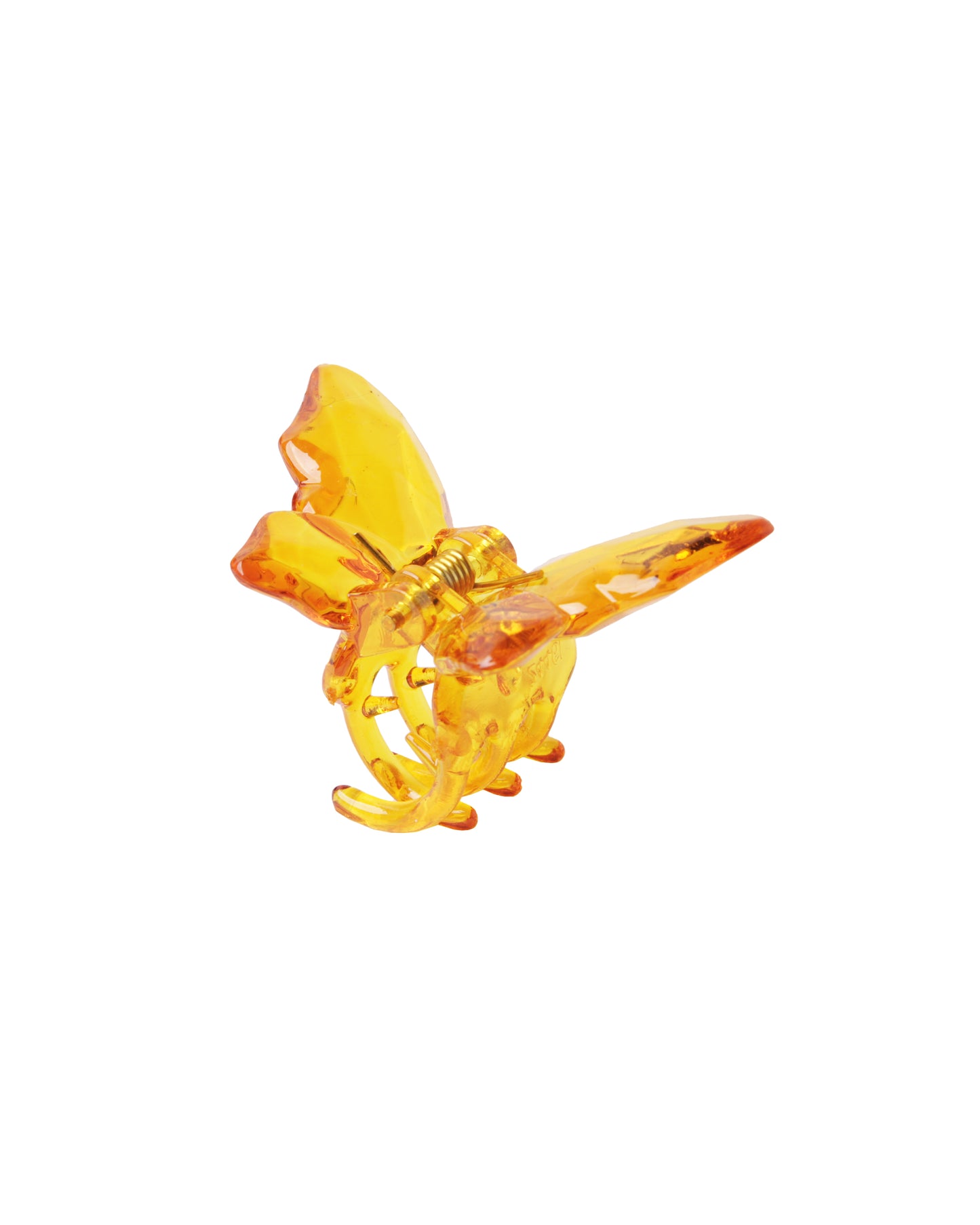 Stroberi Transparent Color Butterfly Hair Clip