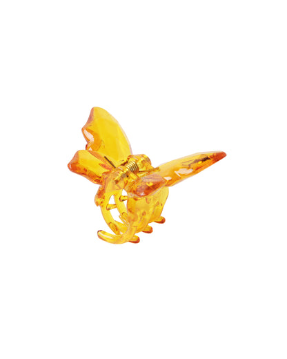 Stroberi Transparent Color Butterfly Hair Clip