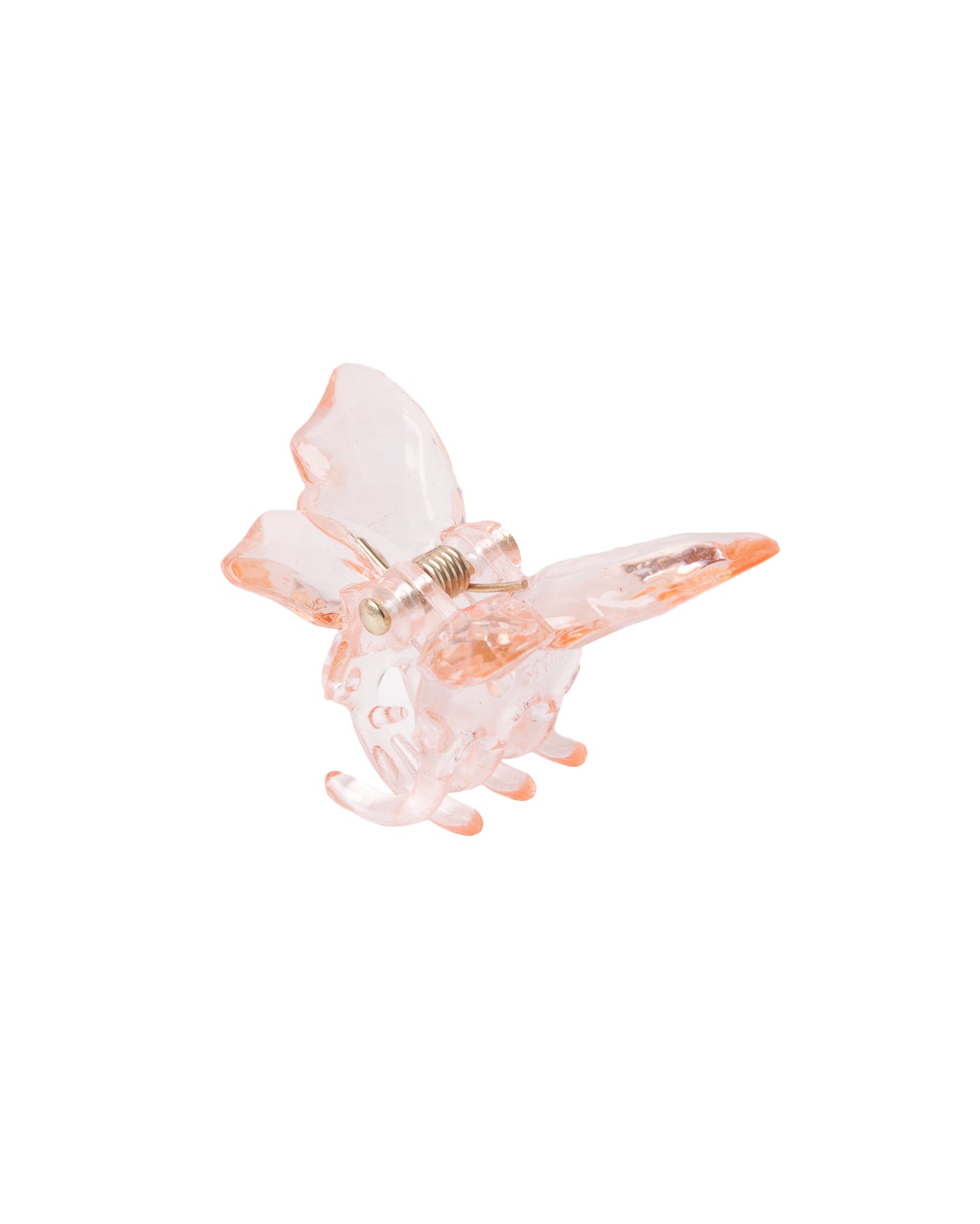 Stroberi Transparent Color Butterfly Hair Clip