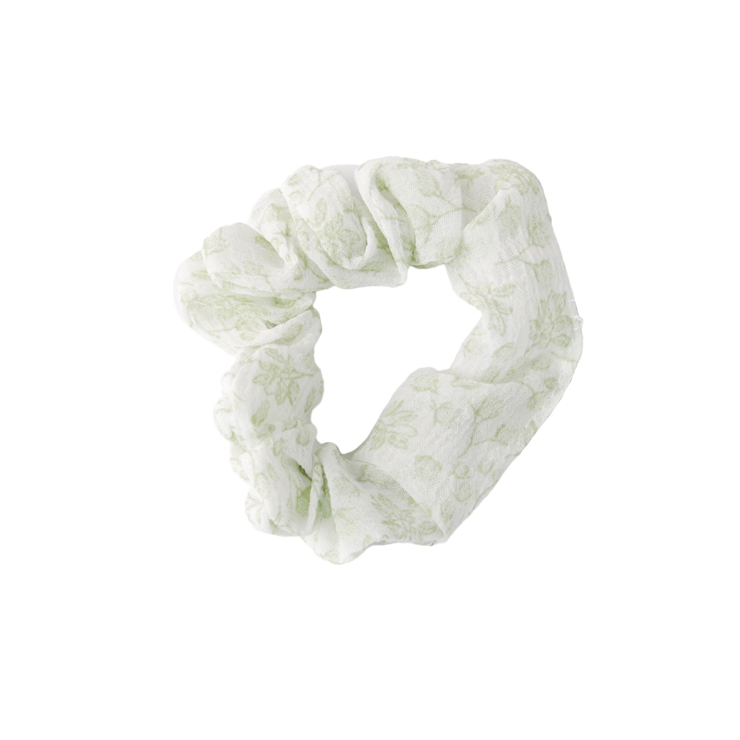 Stroberi Mini Scrunchie Flower Hair Tie
